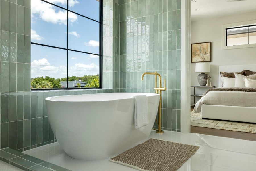 Furnished interior view inside a new home in , Horseshoe Bay (Image 12).