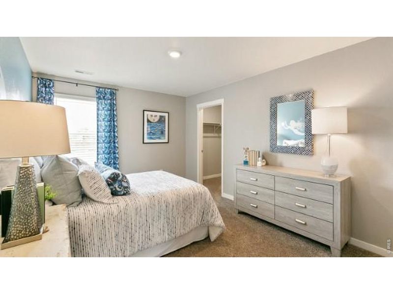 Furnished interior view inside a new home in Vista Meadows, Fort Lupton (Image 14).