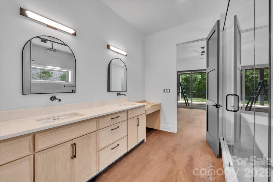 Furnished interior view inside a new home in , Charlotte (Image 15).