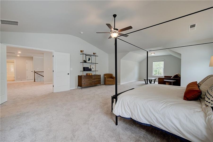 Furnished interior view inside a new home in Northcroft, Loganville (Image 8).