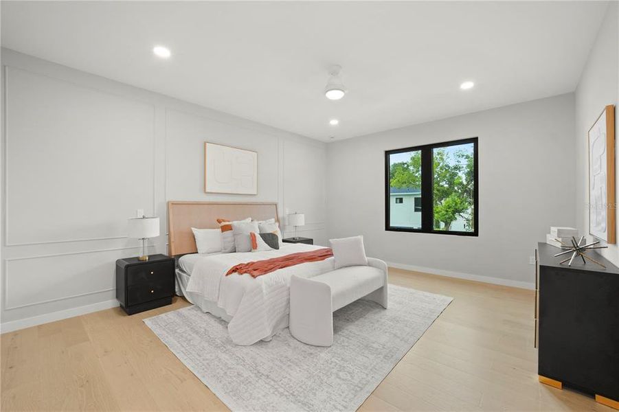 Furnished interior view inside a new home in , Orlando (Image 8).