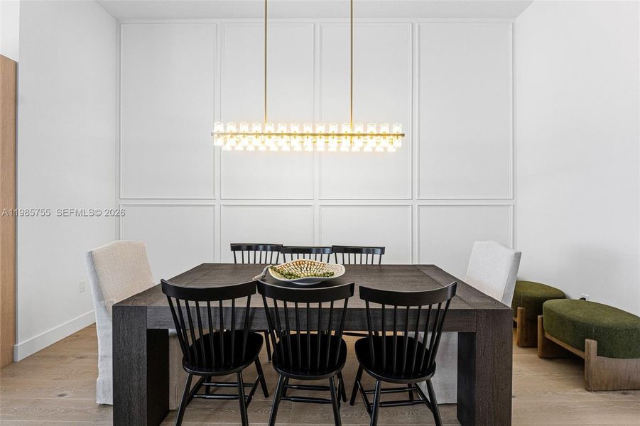 Furnished interior view inside a new home in , Boca Raton (Image 16).