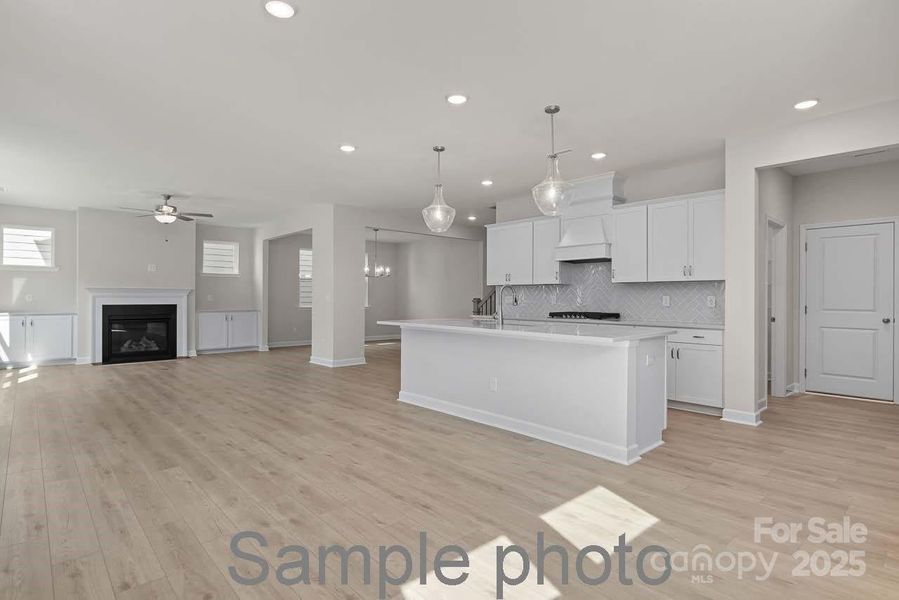 Furnished interior view inside a new home in Enclave at Belmont, Belmont (Image 8).