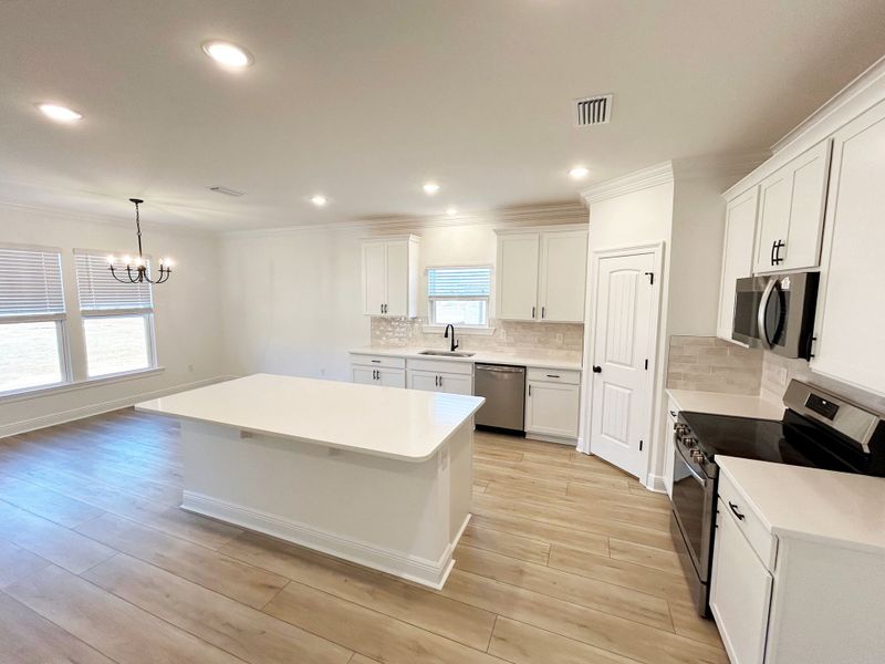 Furnished interior view inside a new home in Houston Place, Crestview (Image 7).