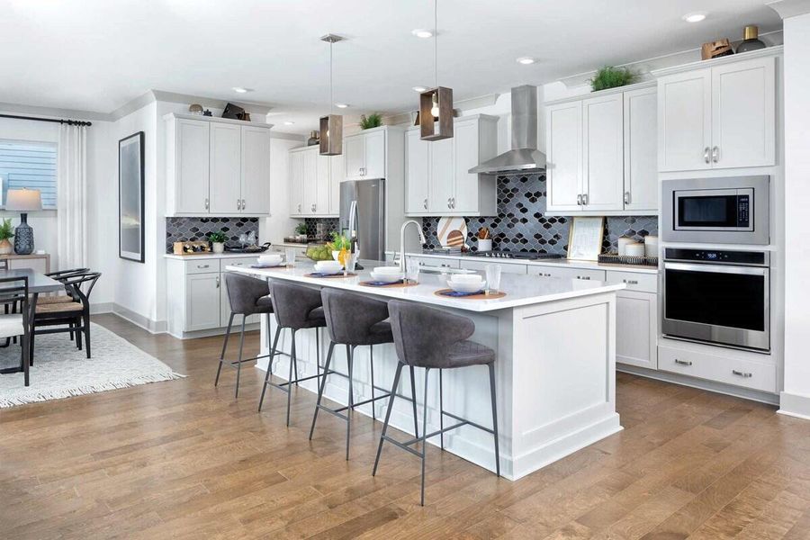 Furnished interior view inside a new home in Nexton - Midtown - The Village Collection, Summerville (Image 5).