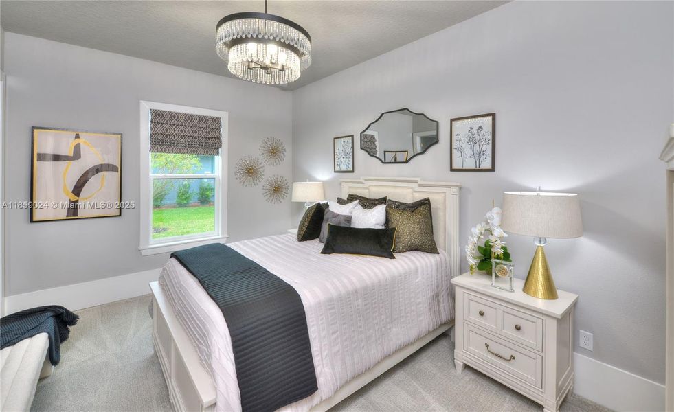 Furnished interior view inside a new home in Prestwick Estates, Ormond Beach (Image 29).