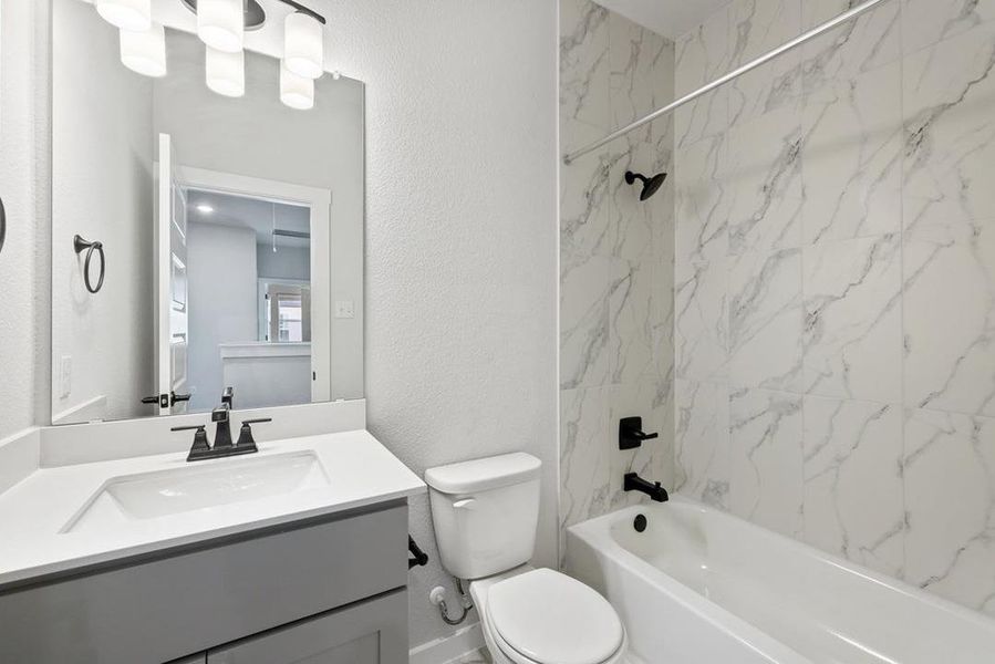 Furnished interior view inside a new home in , Georgetown (Image 12).