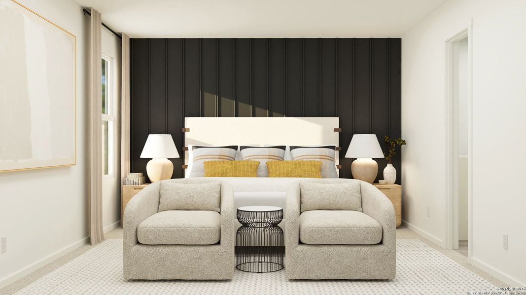 Furnished interior view inside a new home in , Corpus Christi (Image 18).