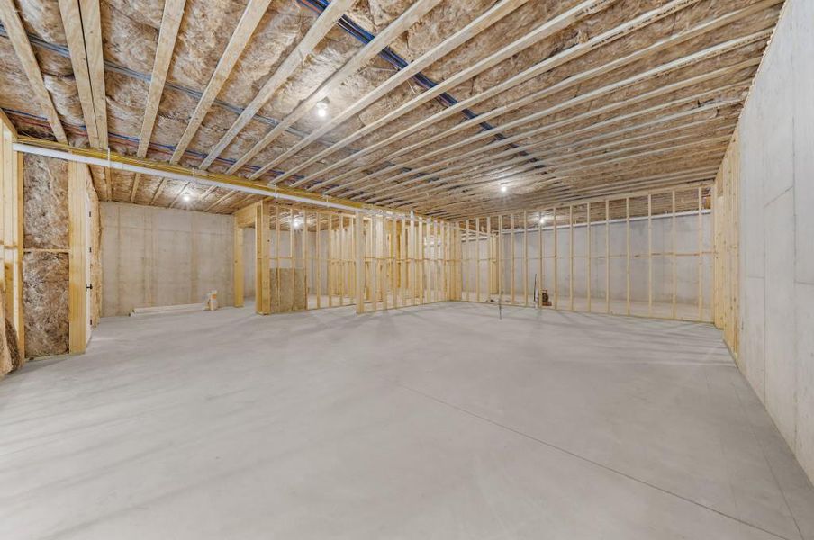 In-progress construction of a new home in , Alpharetta, GA (Image 72).