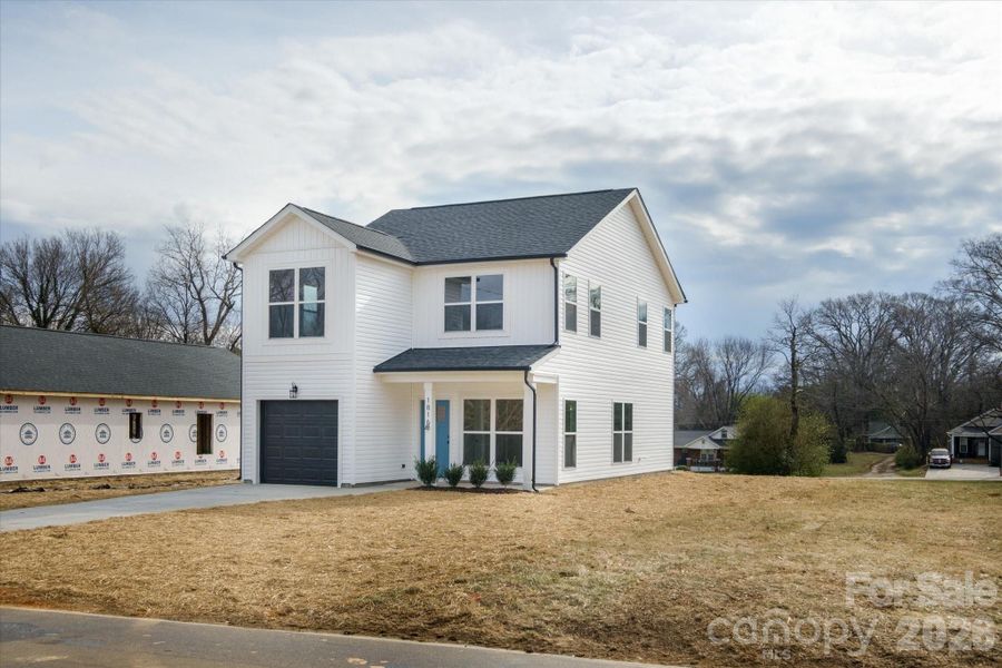 Front exterior of a new home in , Statesville, NC, highlighting curb appeal (Image 16). Front exterior of a new home in , Statesville, NC, highlighting curb appeal (Image 16).