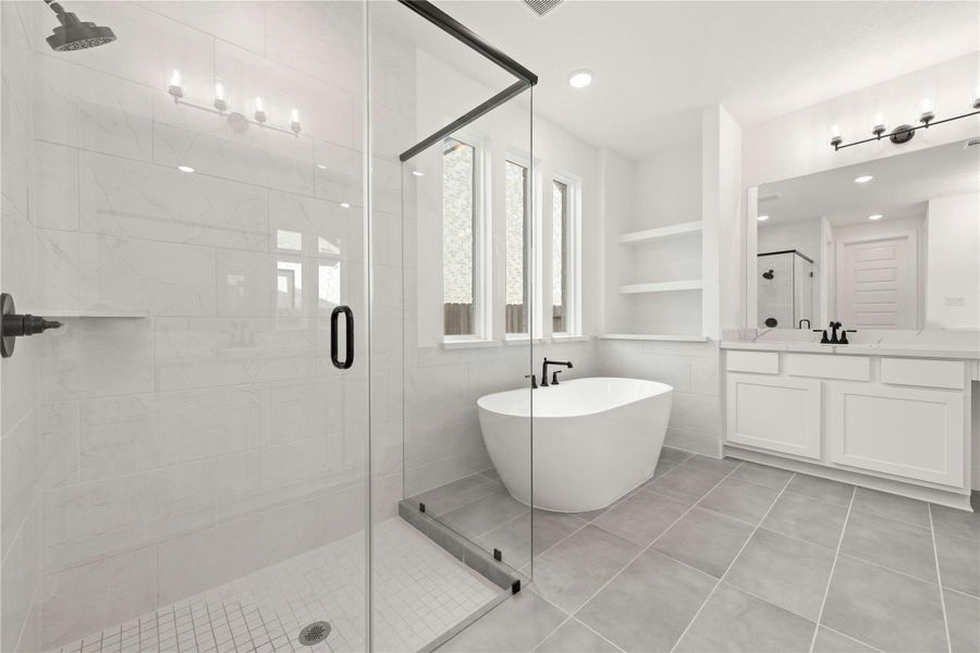 Furnished interior view inside a new home in ARTAVIA® - 60', Conroe (Image 4).