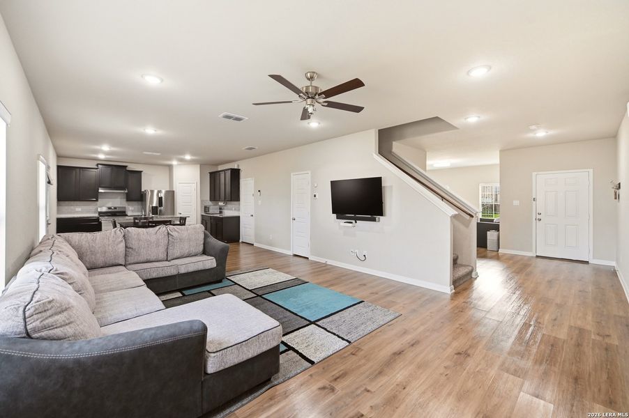 Furnished interior view inside a new home in Winding Brook, San Antonio (Image 39).