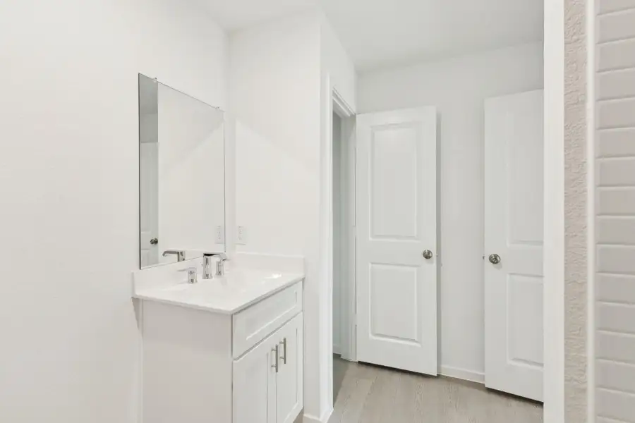 Furnished interior view inside a new home in Mavera, Conroe (Image 9).