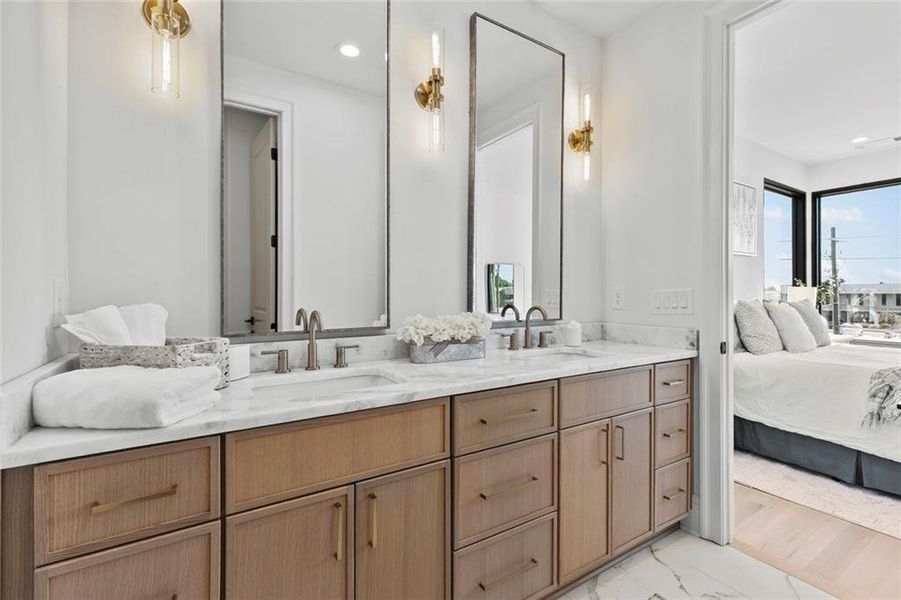 Furnished interior view inside a new home in , Chamblee (Image 35).