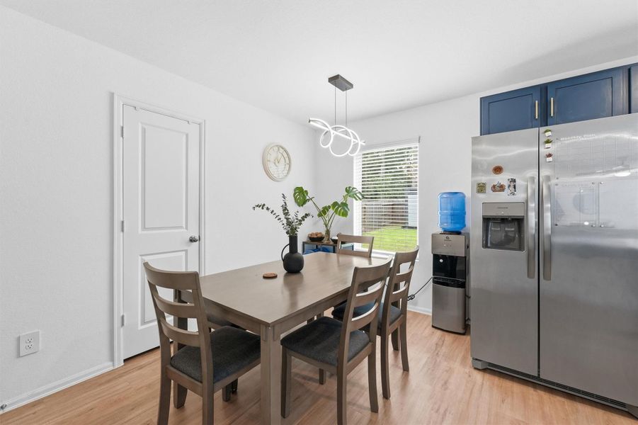 Furnished interior view inside a new home in Pinewood at Grand Texas, New Caney (Image 7).
