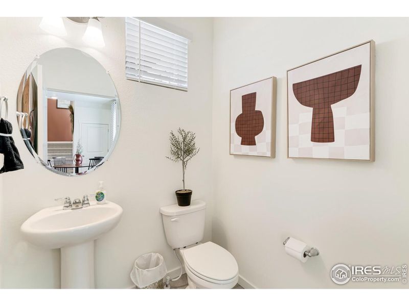 Furnished interior view inside a new home in Revere at Johnstown, Johnstown (Image 8).