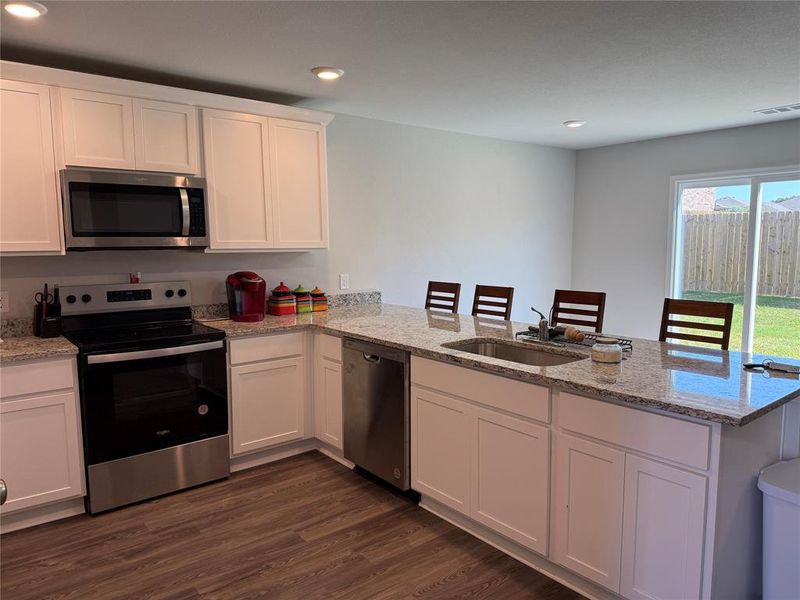Furnished interior view inside a new home in Courtland Place, Cleburne (Image 8).