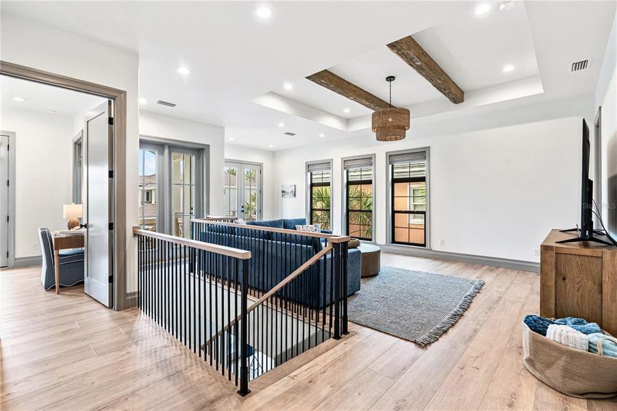 Furnished interior view inside a new home in , Palm Coast (Image 57).