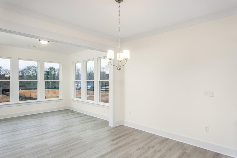 Spacious, unfurnished interior of a new home in Ford Meadows, Garner (Image 22).