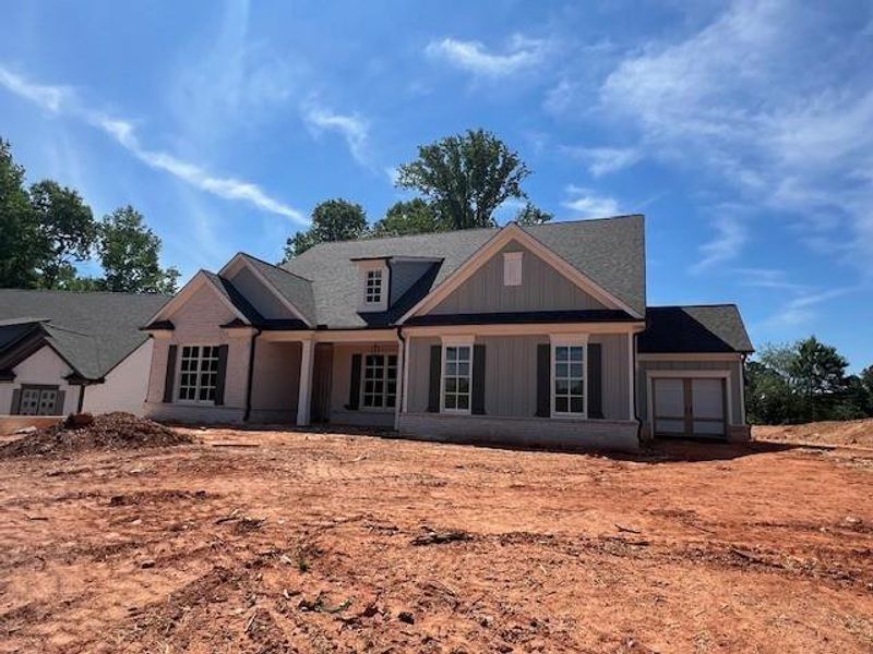 In-progress construction of a new home in , Gainesville, GA (Image 33).