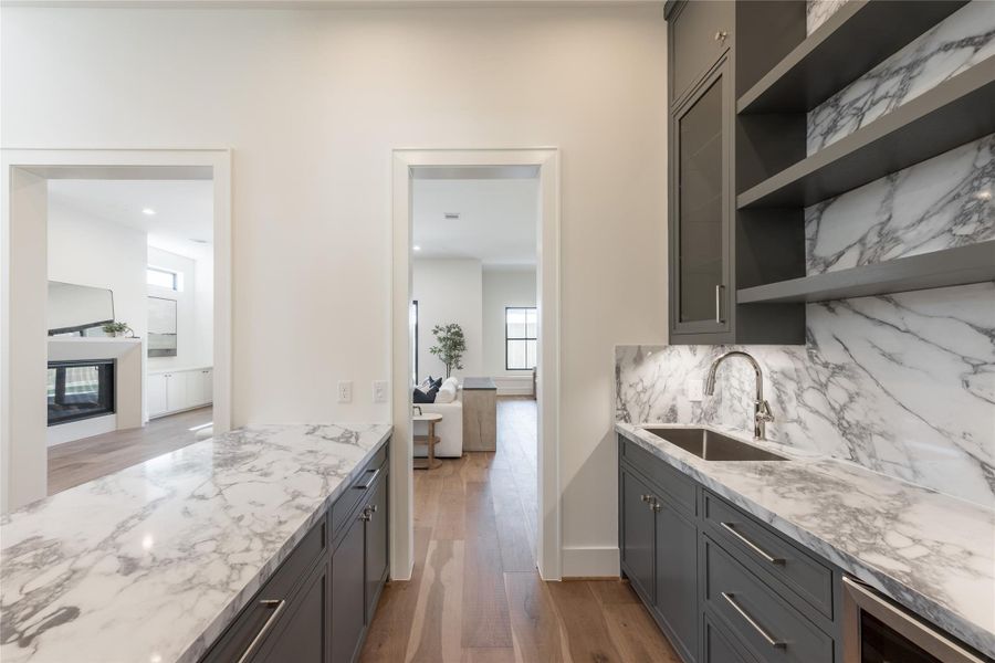 Furnished interior view inside a new home in , Houston (Image 6).