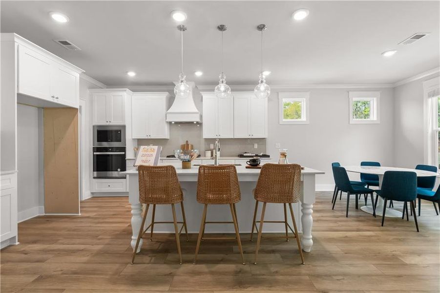 Furnished interior view inside a new home in Brush Arbor, McDonough (Image 15).