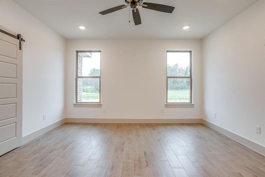Spacious, unfurnished interior of a new home in , Poolville (Image 23).