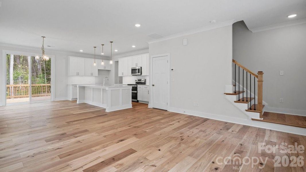 Open Layout, Solid Oak Stair Treads