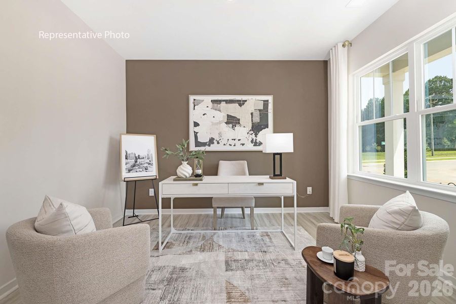 Furnished interior view inside a new home in Silverstein, Salisbury (Image 8).