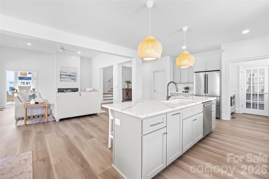Furnished interior view inside a new home in , Statesville (Image 11). Furnished interior view inside a new home in , Statesville (Image 11).