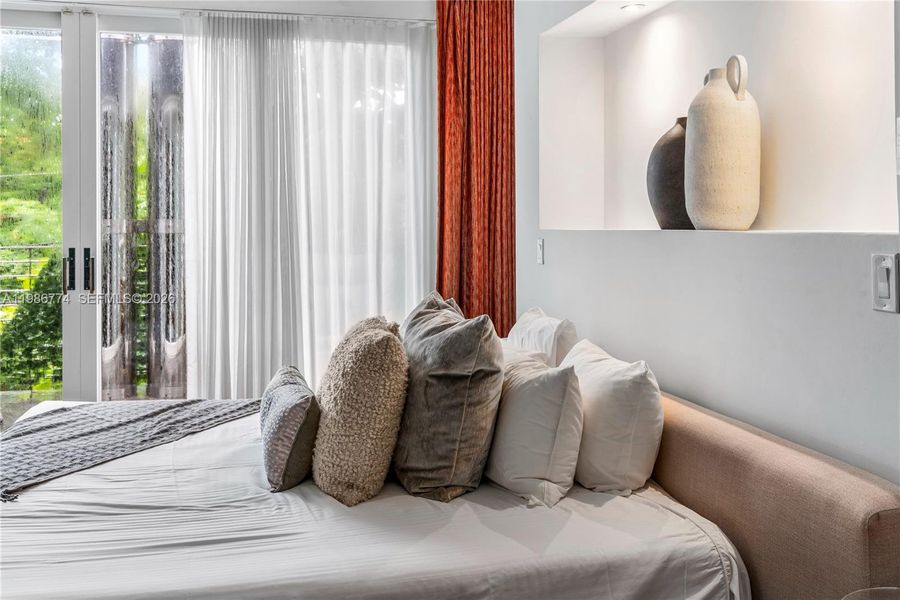 Furnished interior view inside a new home in , Miami (Image 10).