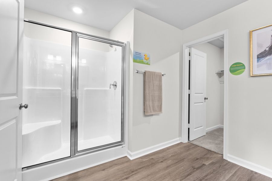 Furnished interior view inside a new home in Sibley Village, Sumter (Image 16).
