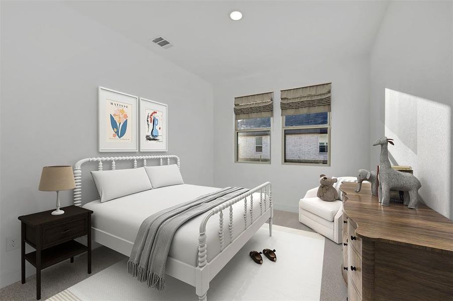 Furnished interior view inside a new home in Heritage Ranch, Sherman (Image 11).