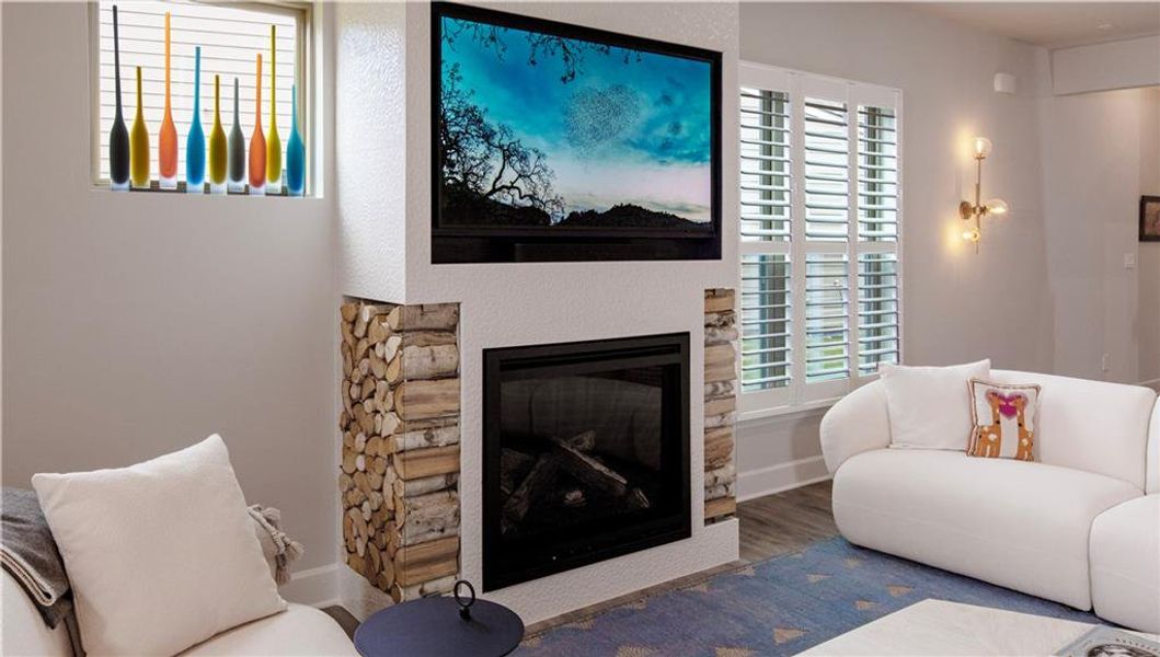 Furnished interior view inside a new home in , Hoschton (Image 7).