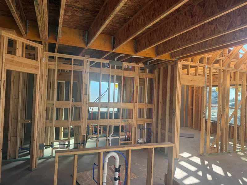 In-progress construction of a new home in , Iowa Colony, TX (Image 6). In-progress construction of a new home in , Iowa Colony, TX (Image 6).