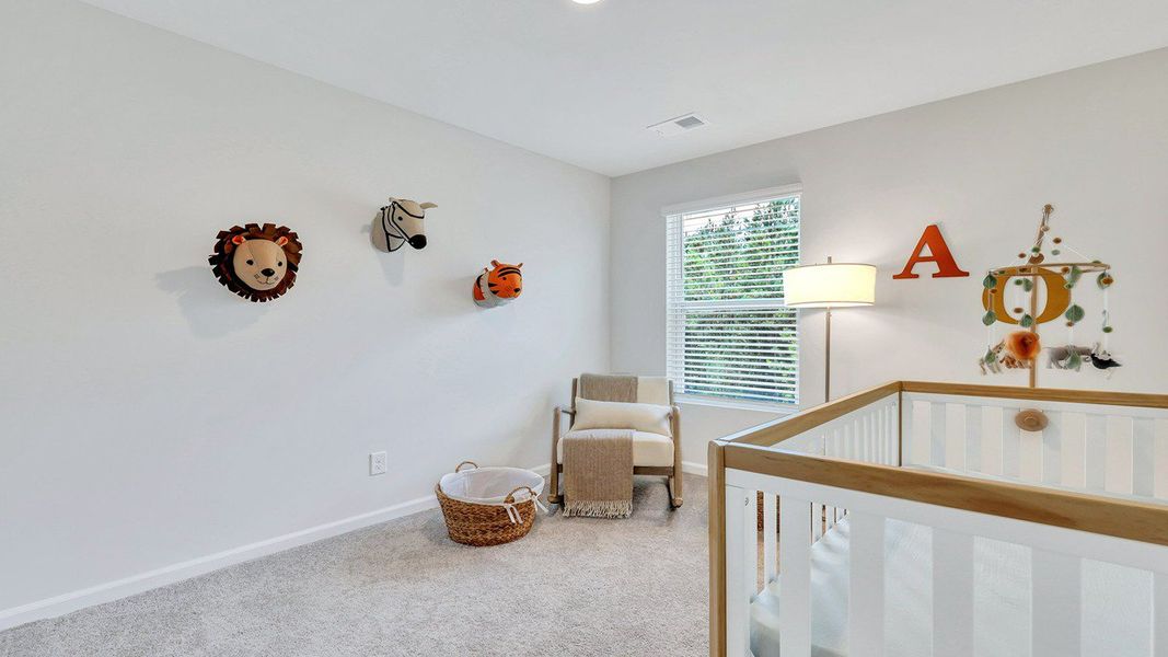 Furnished interior view inside a new home in The Pines at New Hampstead, Bloomingdale (Image 14).