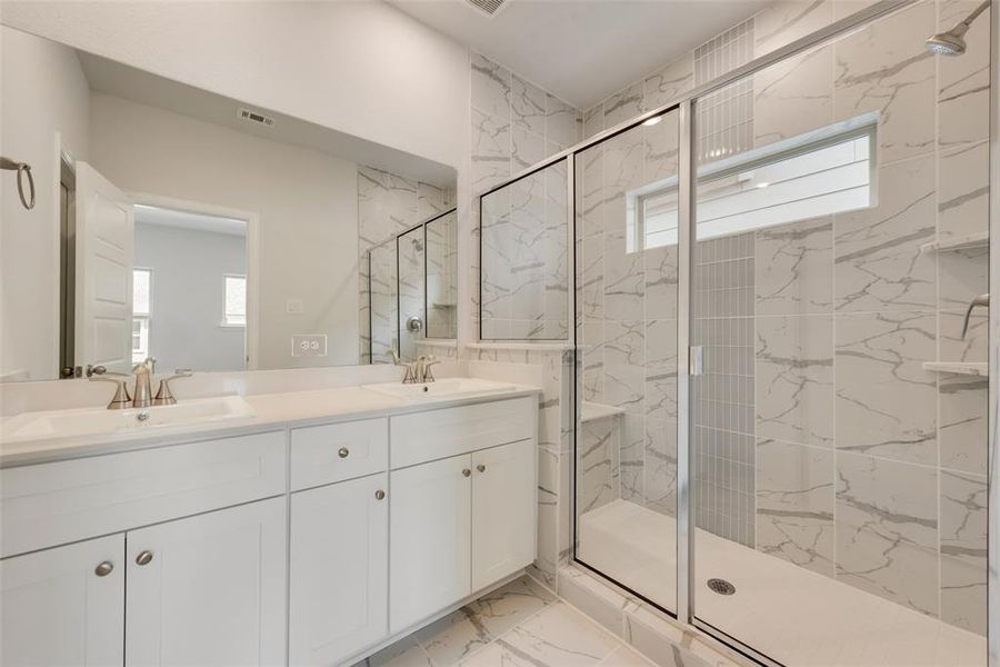 Furnished interior view inside a new home in City Point, North Richland Hills (Image 8).