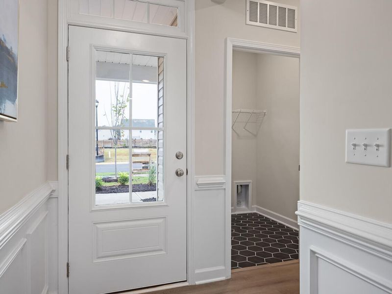 Furnished interior view inside a new home in Gregory Village, Lillington (Image 22).