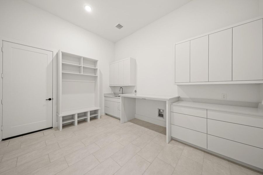 Furnished interior view inside a new home in Bridgeland, Cypress (Image 15).