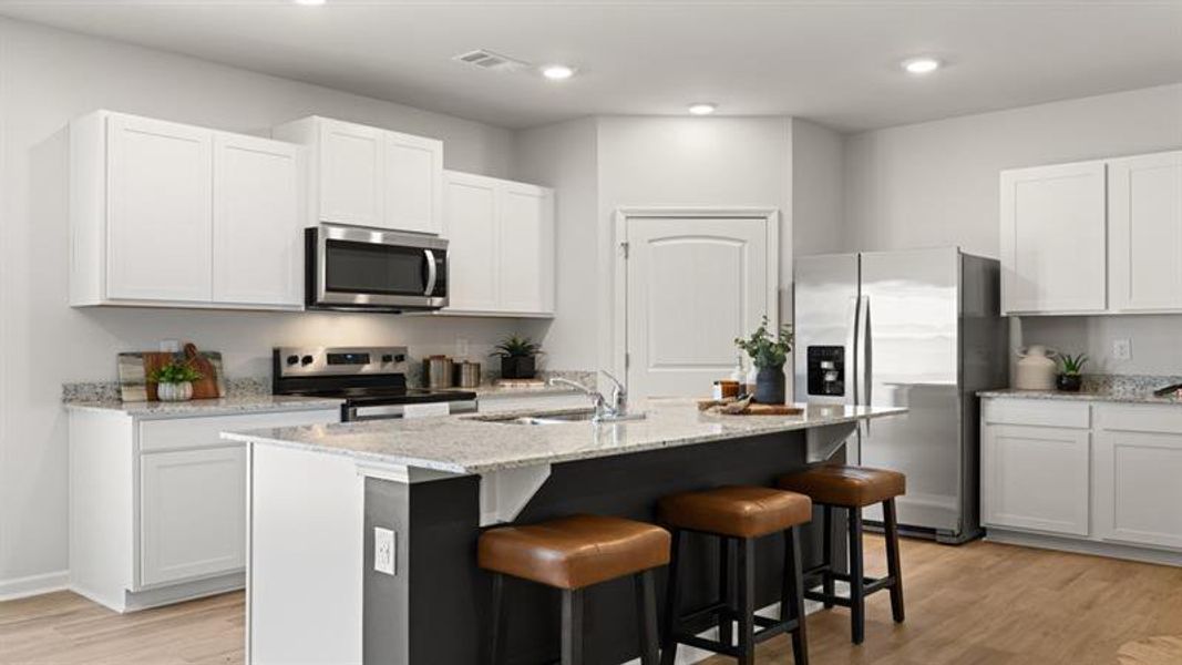 Furnished interior view inside a new home in Rolling Meadows, Jasper (Image 39).