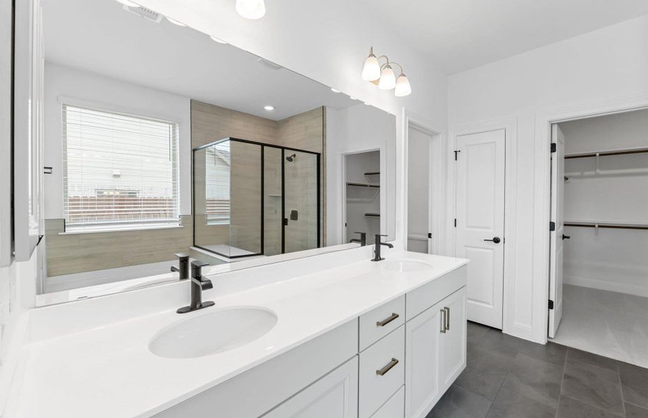 Furnished interior view inside a new home in West Cypress Hills, Spicewood (Image 7).