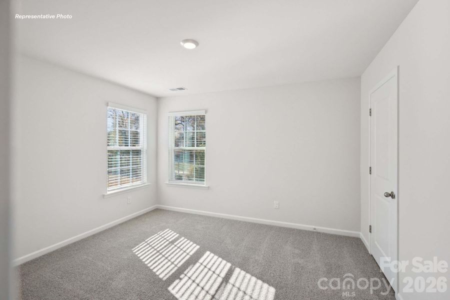 Spacious, unfurnished interior of a new home in Wallace Springs, Statesville (Image 17).