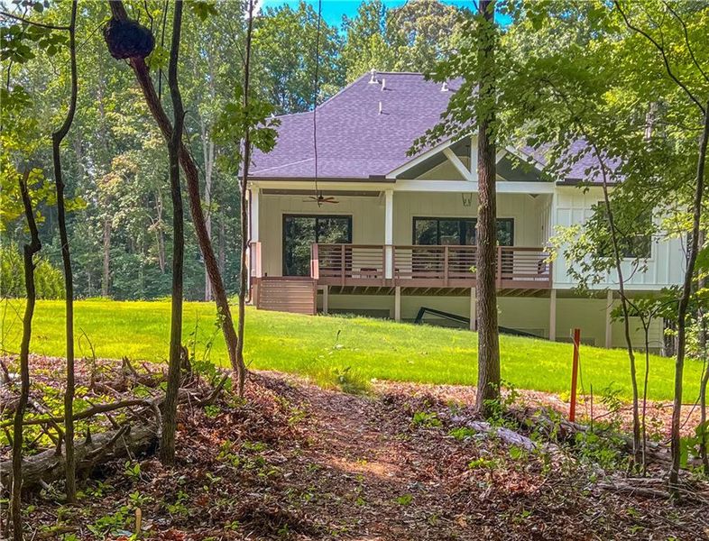 Exterior details and patio area of a home in , Cumming (Image 37).
