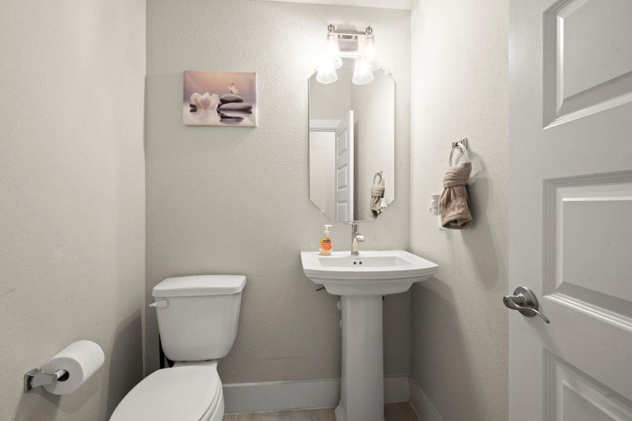 Furnished interior view inside a new home in Bradbury Forest, Spring (Image 14).