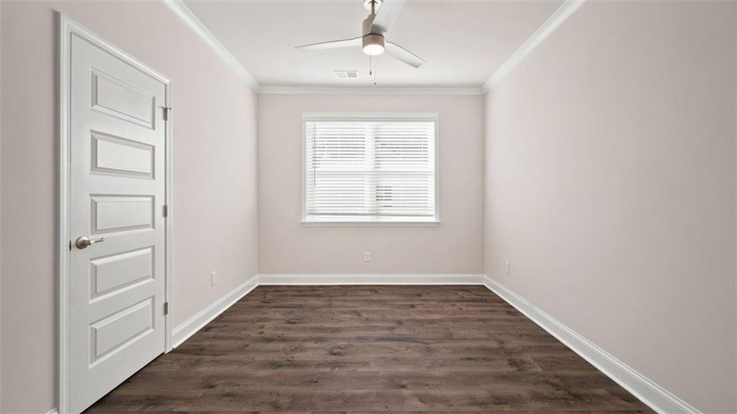 Spacious, unfurnished interior of a new home in Oak Ridge Meadows - Active Adult, Locust Grove (Image 27).