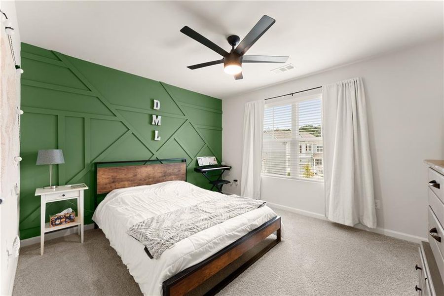 Furnished interior view inside a new home in , Dawsonville (Image 12).