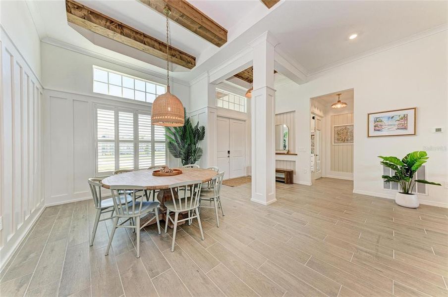 Furnished interior view inside a new home in , Venice (Image 40).