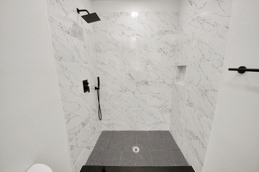 Close-up of interior finishes inside a home in , Houston (Image 21).