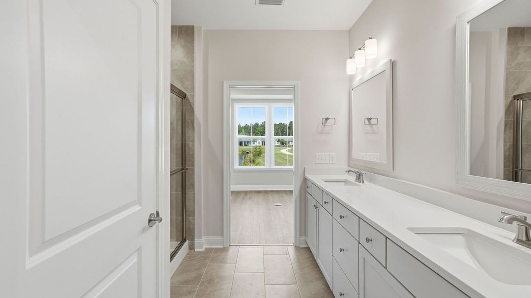 Furnished interior view inside a new home in Sun City Hilton Head, Bluffton (Image 5).