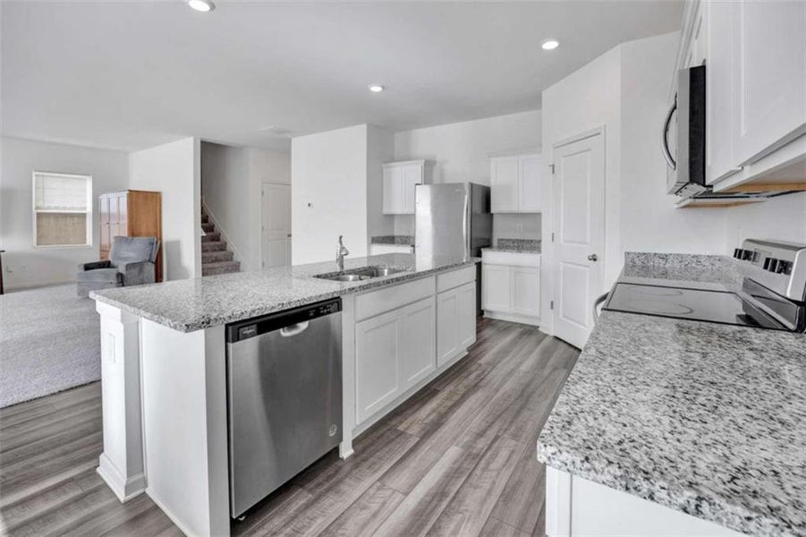 Furnished interior view inside a new home in , Covington (Image 6).